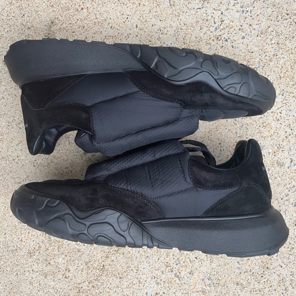 ALEXANDER McQUEEN COURT PADDED LOW SNEAKERS MEN SHOES MADE IN ITALY EU44 / US11 - Picture 5 of 15